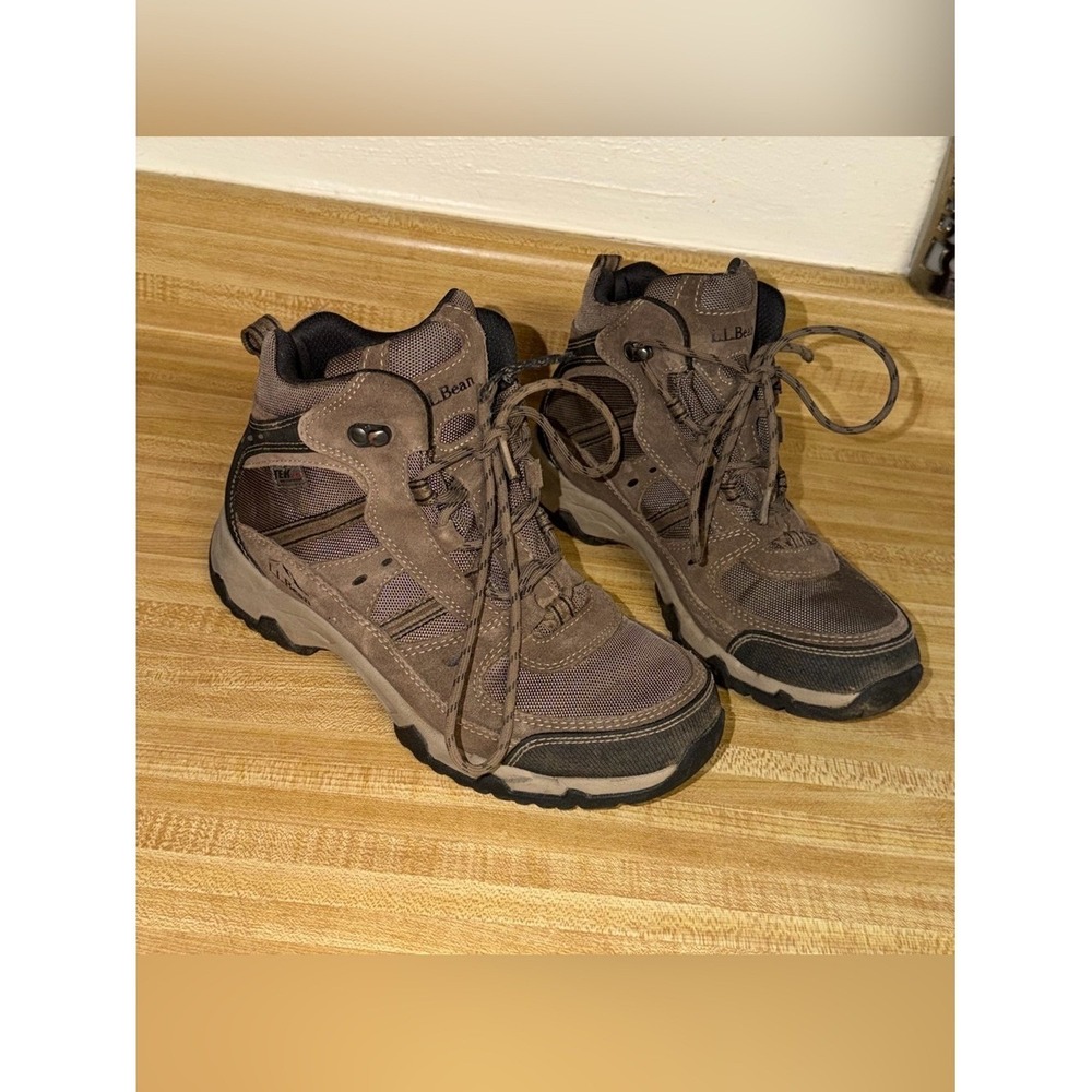 L.L. Bean Men's size 7.5 Trail Mid-Height Hiking Boots shoes outdoors